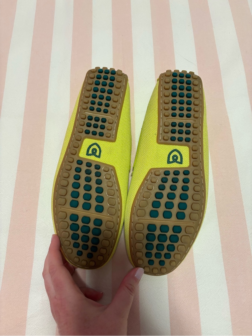 Rothy's Lime Driving Loafers 8.5 - Picture 3 of 9